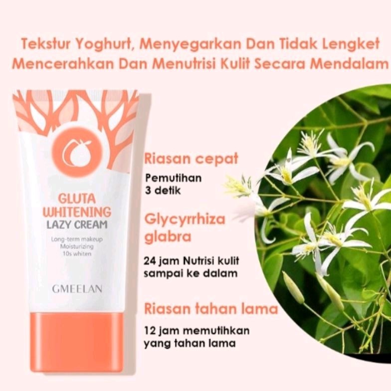 GMEELAN GLUTA DAY CREAM NIACINAMIDE MELEMBABKAN WAJAH DAN MEMUTIHKAN