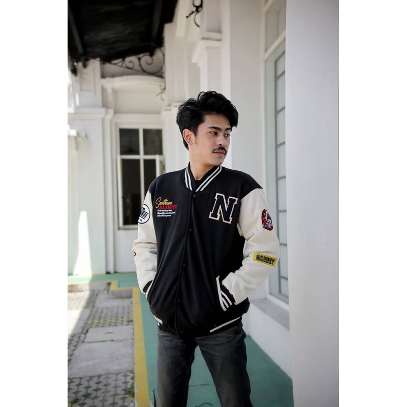 Varsity Jacket - Jaket Baseball - Jaket Varsity Baseball - Jaket Salvio Hexia - Jaket Pria - Memphis