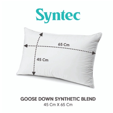 Bantal Hotel Premium Bantal Tidur Syntec Hallow Fiber Bulu Angsa Busa Super Lembut