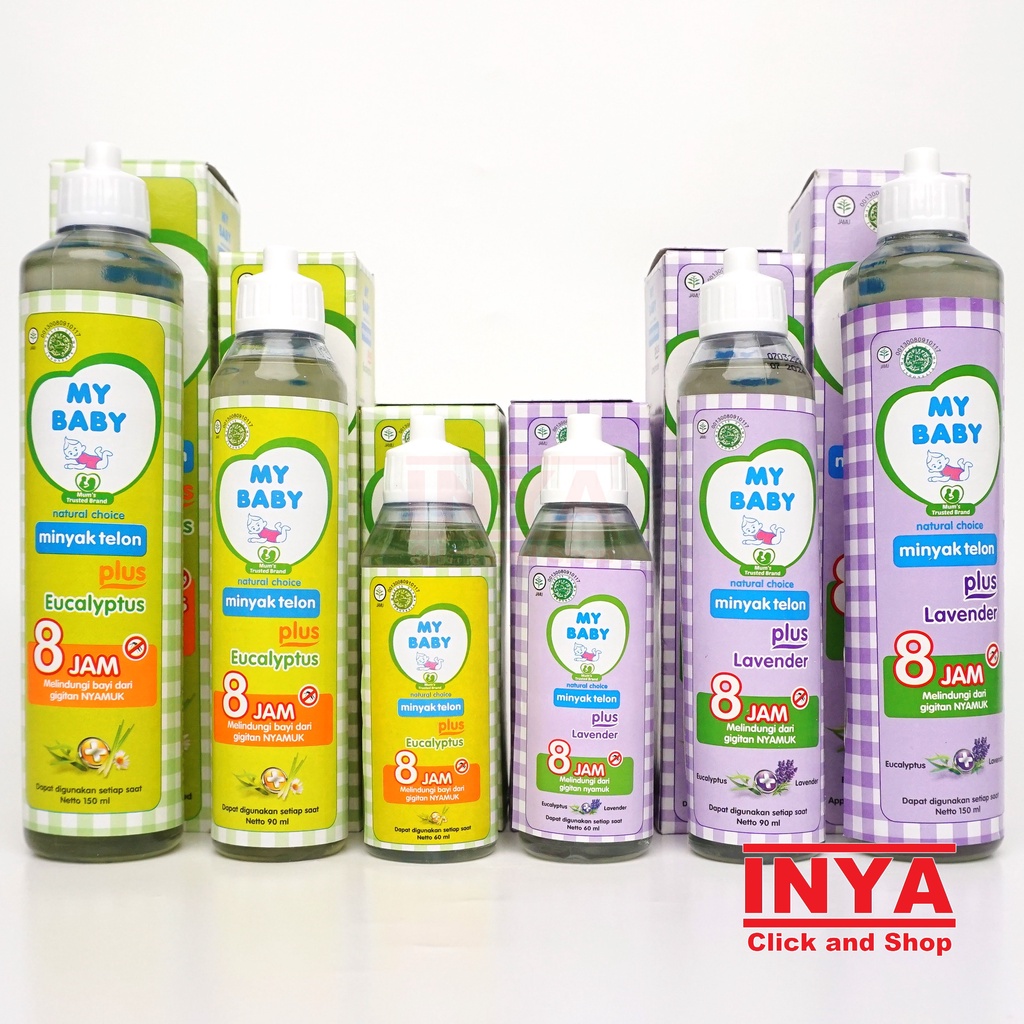 MY BABY MINYAK TELON PLUS EUCALYPTUS &amp; LAVENDER - Baby &amp; Kids