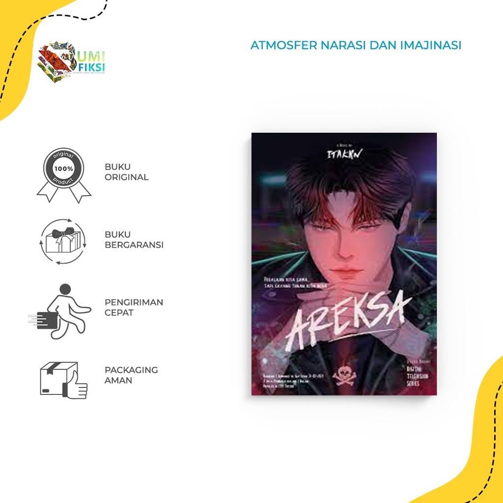 [ Promo ] Buku Novel - AREKSA New Cover By Itakrn - Bumi Fiksi
