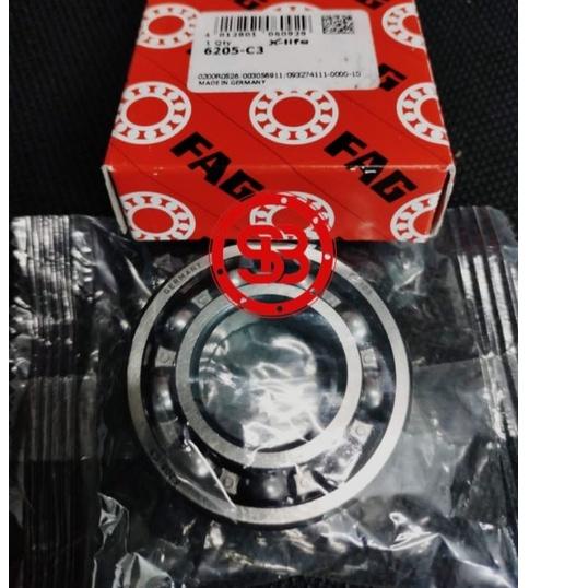 ✘ Bearing 6205 / 6205 C3 FAG ORIGINAL パ