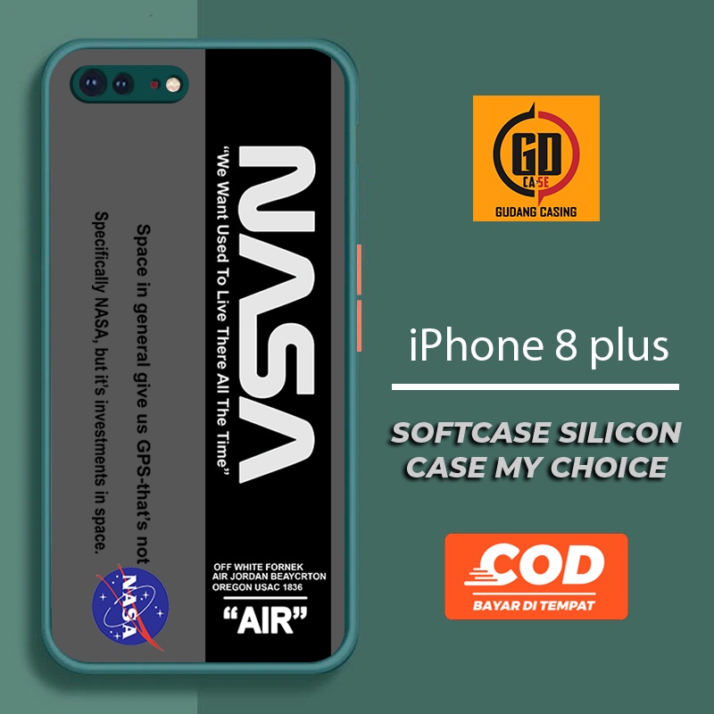 Case IPHONE 8 plus Case Hp IPHONE 8 plus  Case Mychoice Gudang Casing [NAS*] Casing Hp Aesthetic Kes