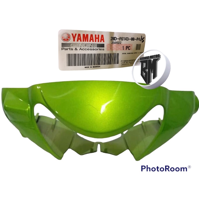 COVER STANG KEMUDI HIJAU MIO SMILE 28D F6143 00 P4