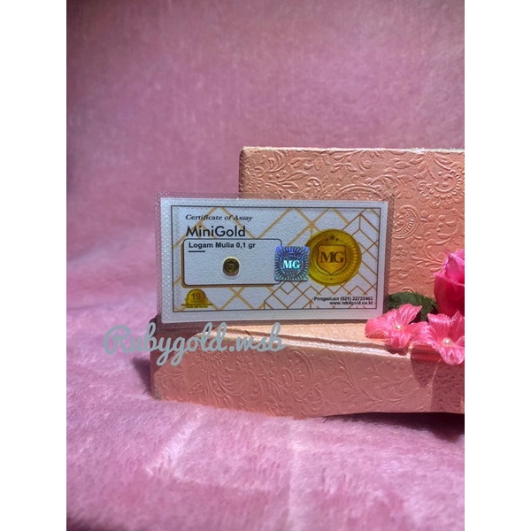 Minigold 0,1 gram