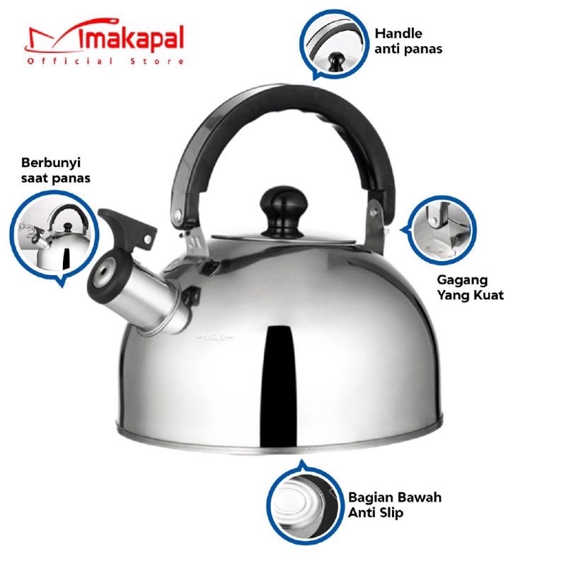 TEKO SIUL 4 LITER CERET BUNYI