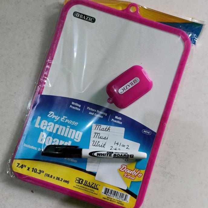 

TERLARIS Dry Erase Learning Board Papan Tulis Belajar ut Ujian TOEFL TPA Online /ALAT TULIS AESTHETIC/ALAT TULIS SEKOLAH/ALAT TULIS SET/ALAT TULIS LENGKAP/ALAT TULIS ANAK/ALAT TULIS LUCU