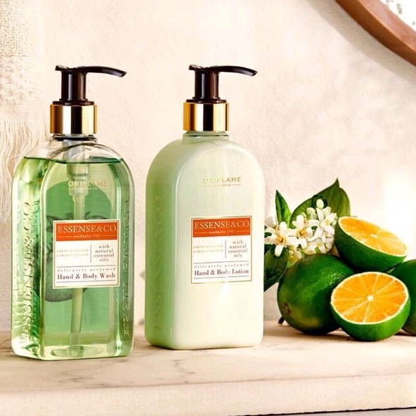 Essence&amp;Co Green Mandarin &amp; Orange Blossom Hand&amp;Body Lotion//Hand &amp; Body Wash