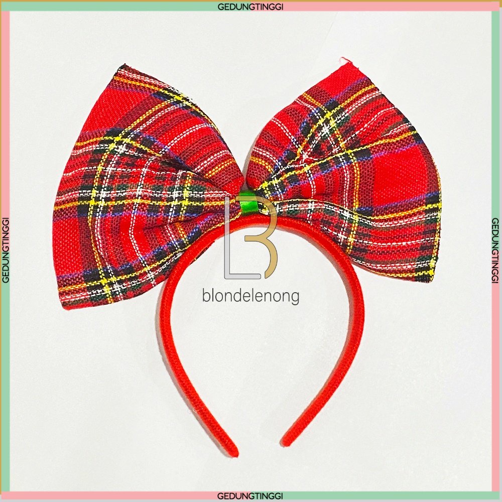 Bando Natal Topi Santa Claus Tanduk Telinga Rusa Merry Christmas Accesories Ornament Aksesoris Pita Rambut Wig Poni Dewasa Anak Bayi Baby Perempuan Cewek Beruang Bunny Gajah Mickey Rumbai Sirkam Buah Foil Cute Lucu Merah Hijau Korea Viral Murah 1 2 Tahun