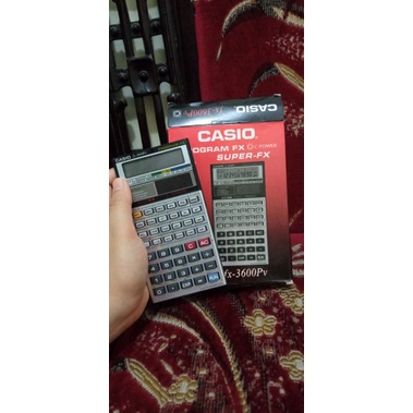 

Kalkulator Casio fx-3600 Pv (PRELOVED)