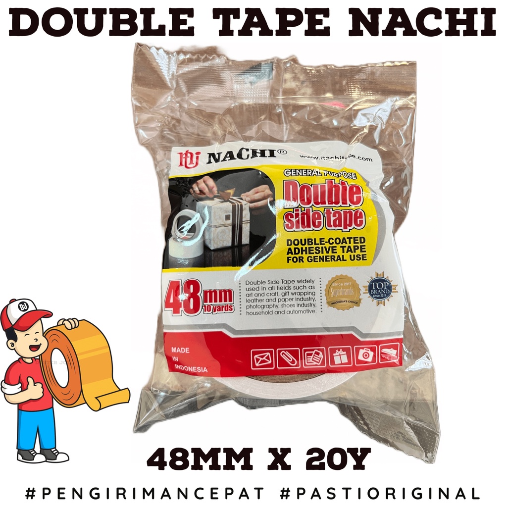 

Double Tape Nachi 2 inch 48mm 10 YARD PER 1 ROLL