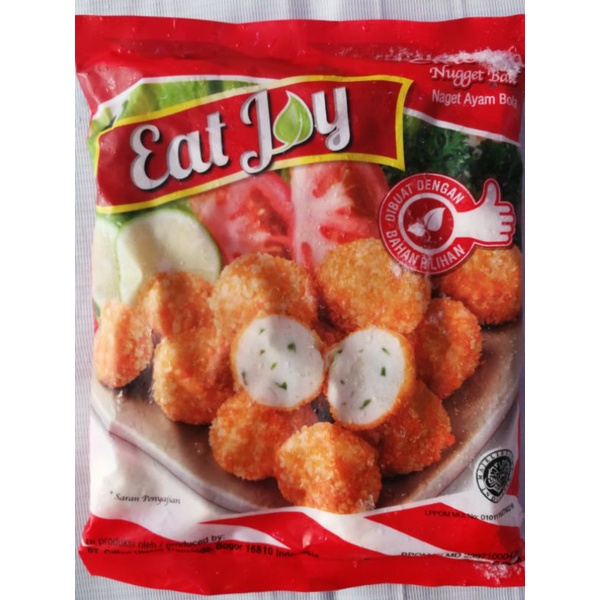 

Eat joy chicken nugget ball 500gr naget ayam frozen