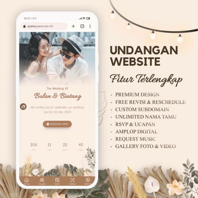 Undangan Website | Undangan Pernikahan Website