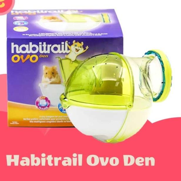 Tempat tidur bersarang Hamster Habitrail Ovo Den