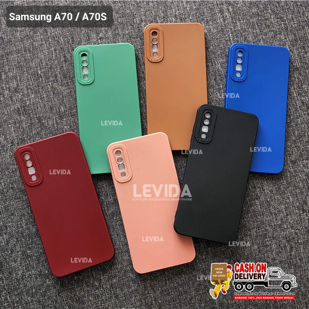 SAMSUNG A70 CASE PRO CAMERA MACARON CASE SAMSUNG A70