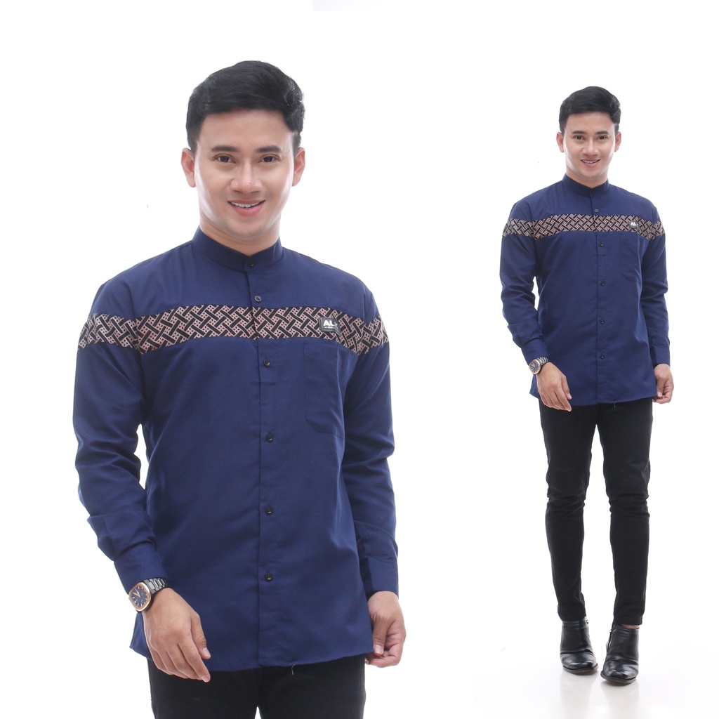 Baju koko lengan panjang Kobata premium Alkhalis id