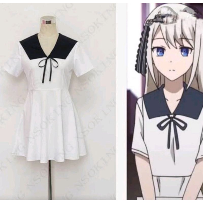 (COSTUME COSPLAY)key sirogune Chika Fujiwara is love kayuga