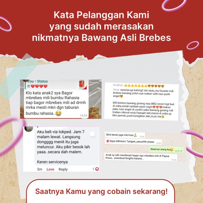 

Bawang Goreng Original mBrebes Mili 220g