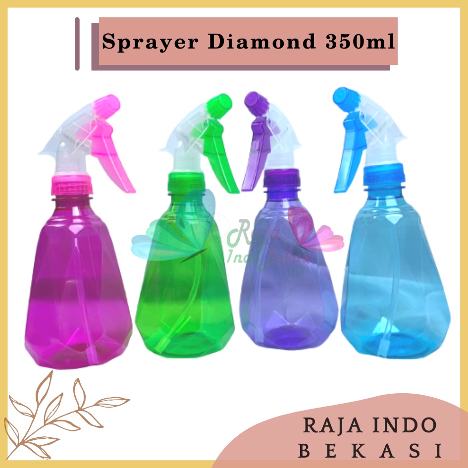 Semprotan Sprayer Scarlet Diamond 350 Ml Sprayer Semprotan Multifungsi 350ml MANDI BURUNG CUCI SANGKAR KANDANG TANAMAN PEMBERSIH KACA - Botol spray/sprayer 350 ml/semprotan 350 ml prisma