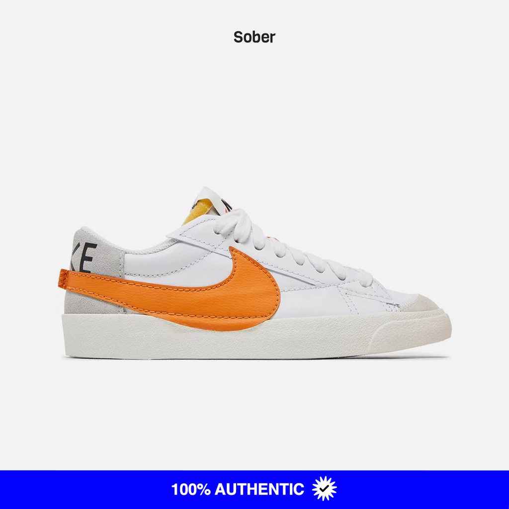 Nike Blazer Low '77 Jumbo White Alpha Orange