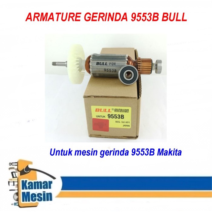 Armature Gerinda Makita 9553B Bull Armature Gerinda 9553B Bull