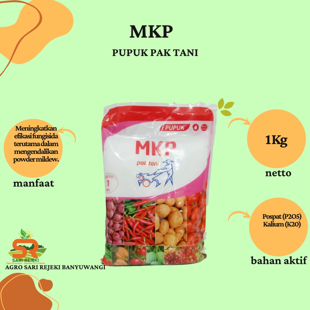 PUPUK MKP 1KG PAK TANI