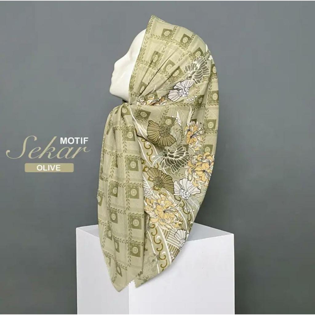 COD JILBAB DEENAY KW SEGI EMPAT VOAL PREMIUM MOTIF 2022 / HIJAB SEGIEMPAT MOTIF TERLARIS 2022