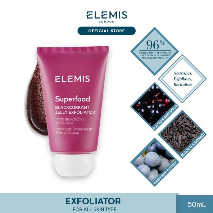 Jual Elemis Superfood Blackcurrant Jelly Exfoliator 50ml Shopee