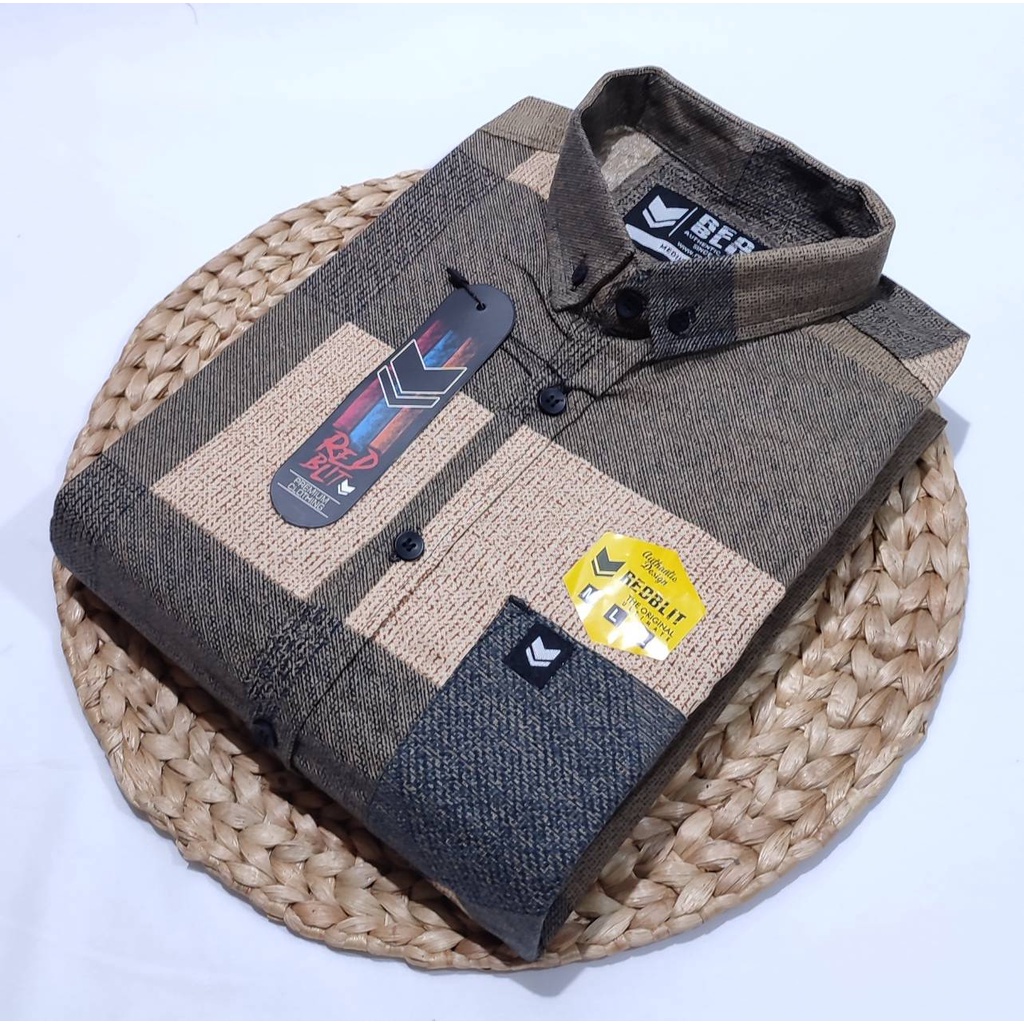 kemeja lengan pendek pria - atasan kemeja printing unisex lengan pendek full print katun distro murah terbaru 2023