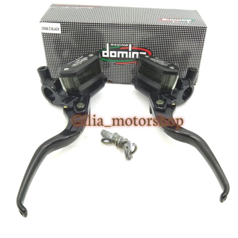 Master rem Double tabung Oval Riben Z0005  Domino Import  Nmax pcx Adv