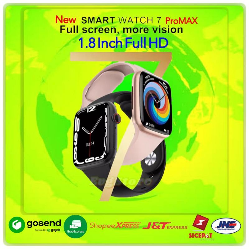 IWO 7 PRO MAX 45MM 1.80 inch Series 7 Smartwatch