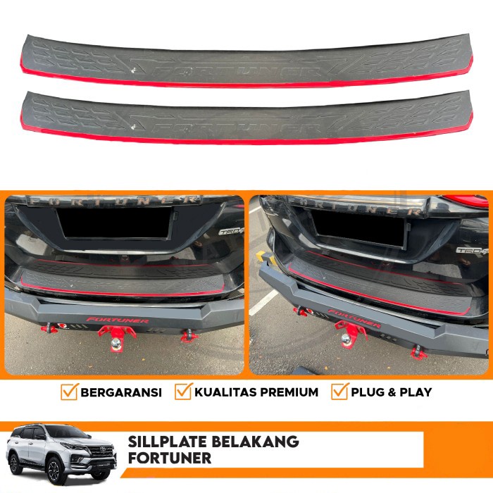 Sillplate Belakang Fortuner sill plate belakang Mobil Fortuner cakep