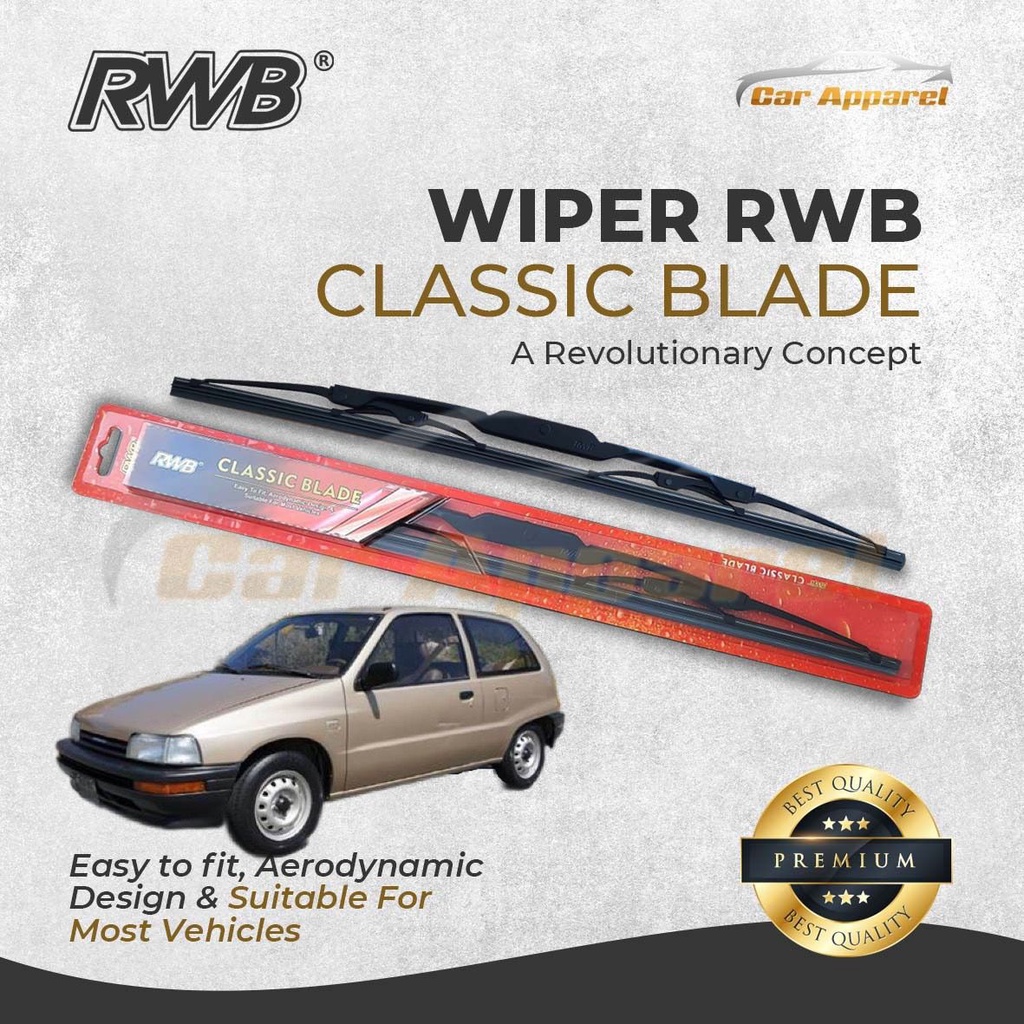 Wiper RWB Classic Charade Hatchback G100 1987 Hybrid / Windshield Charade