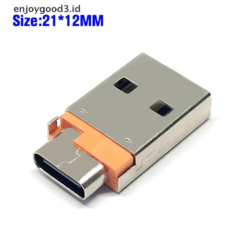 Adapter OTG Tipe A Ke USB 3.1 Female Fas Charging Konverter USB Ke Tipe-C