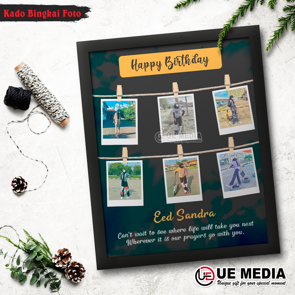 

KADO ULTAH UNTUK SAHABAT - KADO FOTO CUSTOM AESTHETIC LUCU - KADO ULANG TAHUN