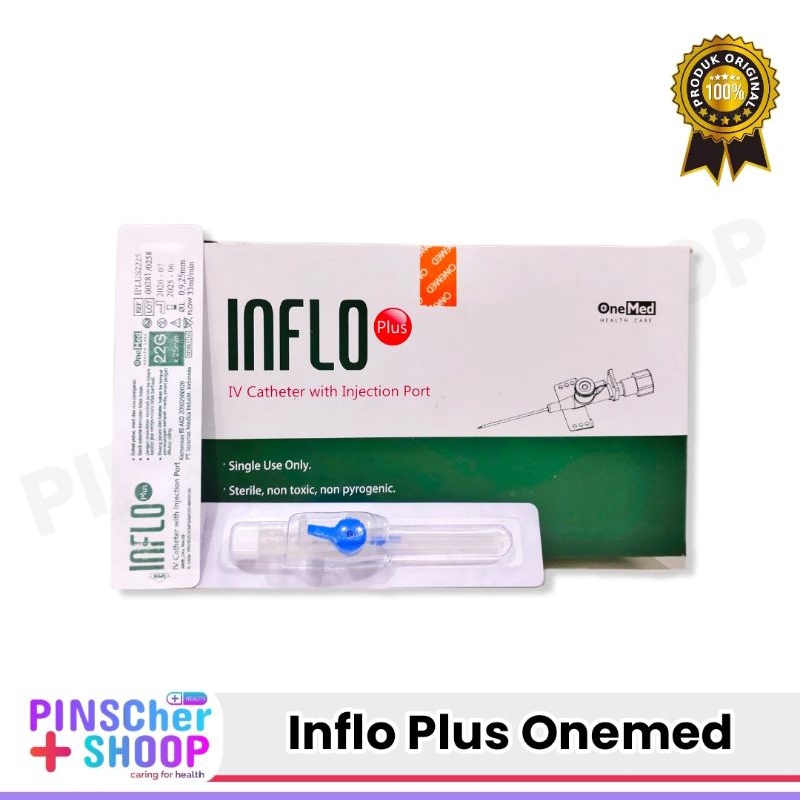 PS | INFLO STD &amp; PLUS IV CANULA SATUAN