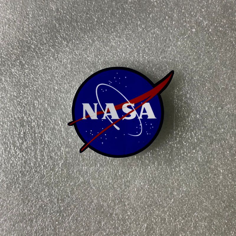 Sticker logo nasa 1pcs