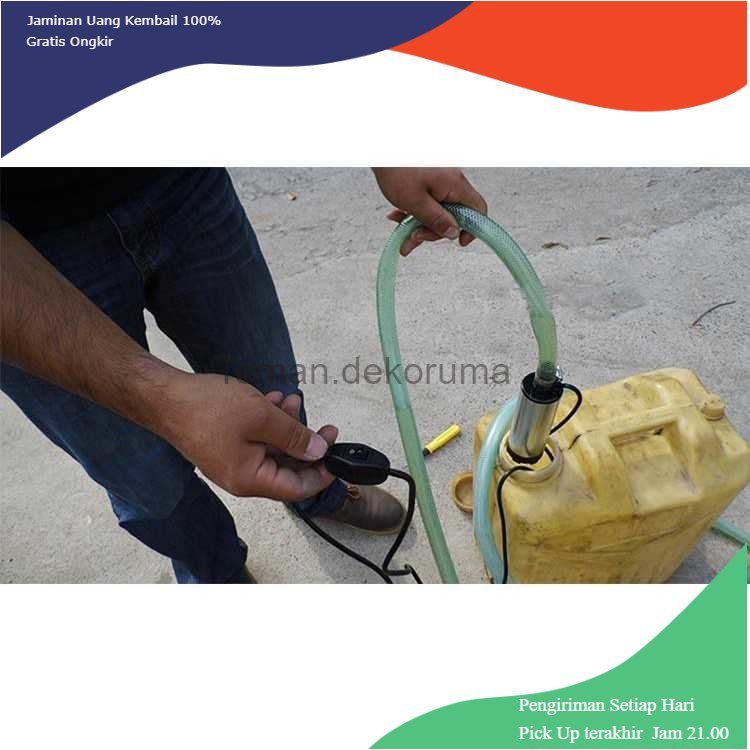 TD-PR2 OTOHEROES Pompa Air Minyak Oli Submersible Water Pump 12 V - YB-028