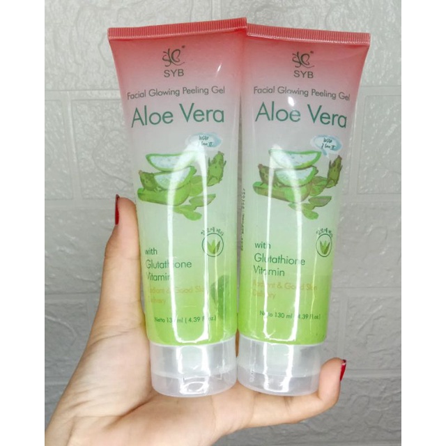 ALOEVERA FACIAL GLOWING PEELING GEL SYB