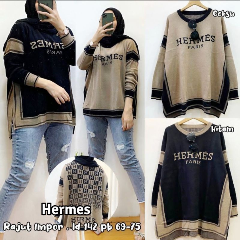 blouse rajut import oversize/kaos rajut import jumbo/rajut import terbaru