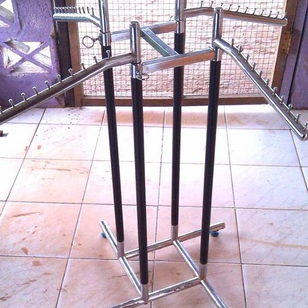 gawangan baju 4 arah