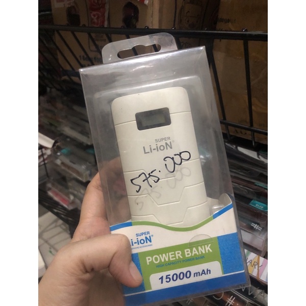 Powerbank super lion LI-on 15000mah powerbank 15000mah