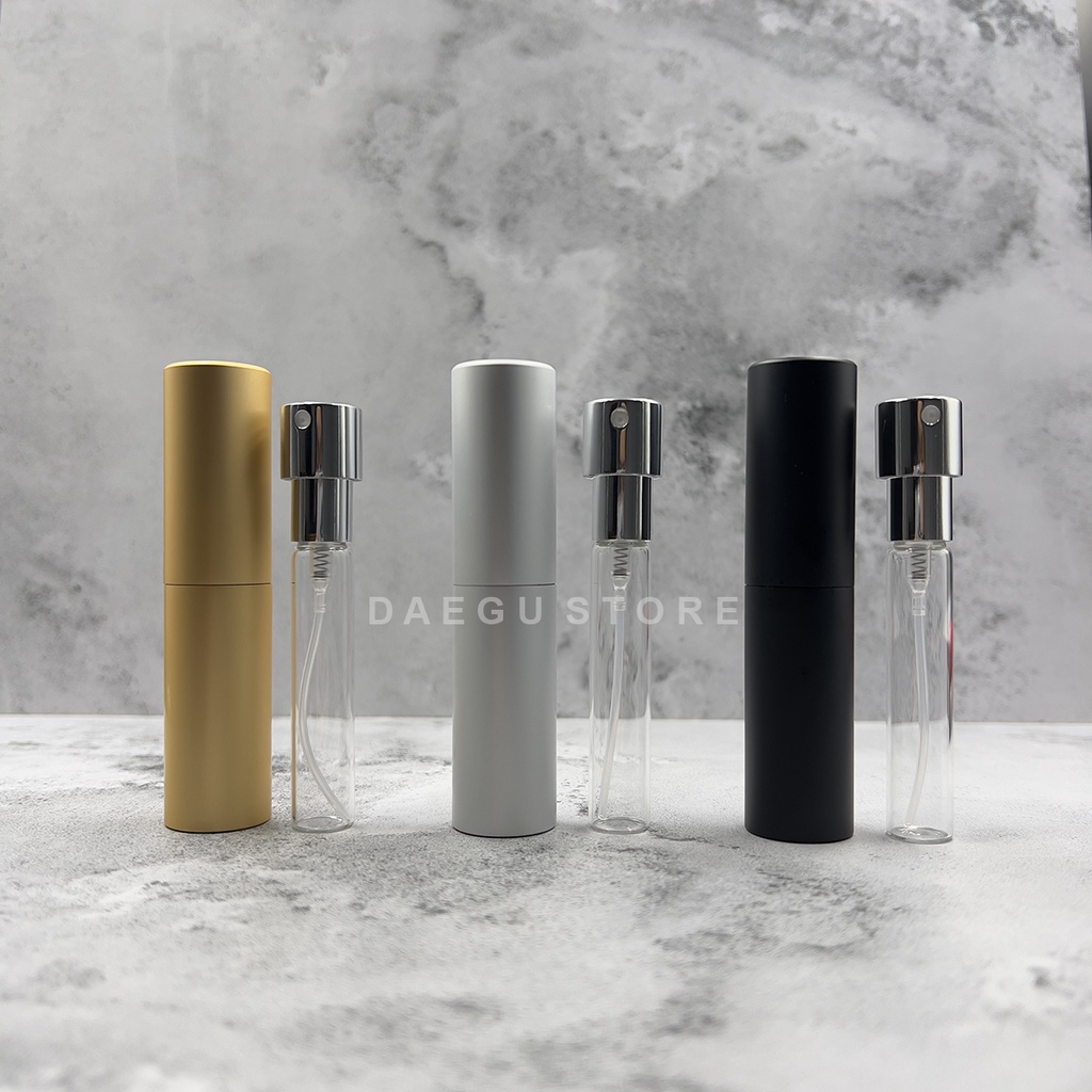 Botol Parfum Twist Spray 5ml - Travel Size - Refillable Model Putar