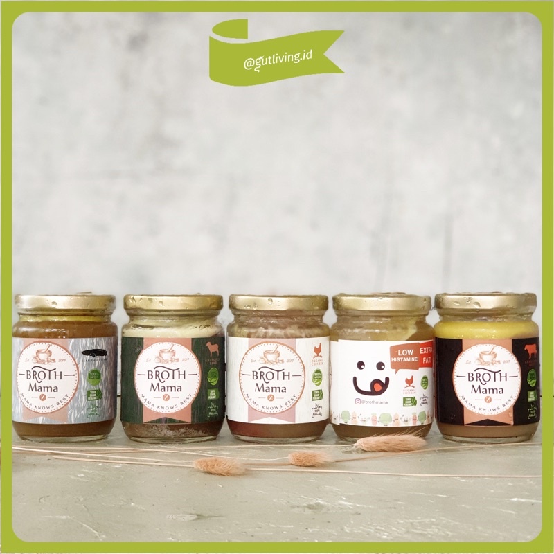 

Bone Broth Meat Stock Kaldu Brothmama MPASI Gut Healing Broth Mama