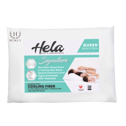 Bantal Hela Signature Queen Microfiber Goose Down