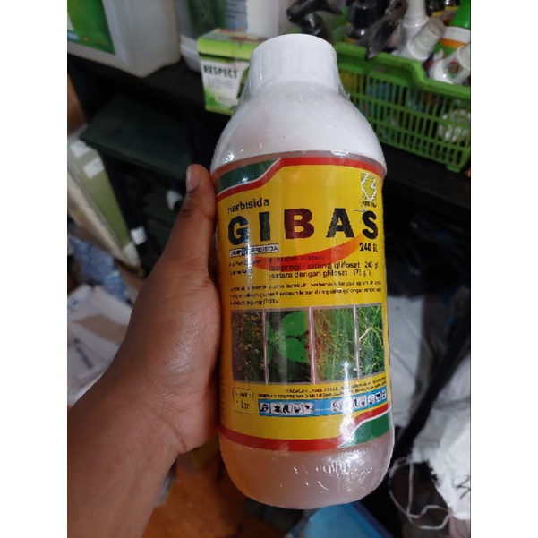 Pembasmi Rumput dan Gulma Herbisida GIBAS 240SL 1L