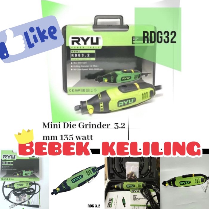 [COD] Ryu Mini Grinder / Mini Grinder / Mini Die Grinder / Perlengkapan Rumah Tangga Murah / Perleng