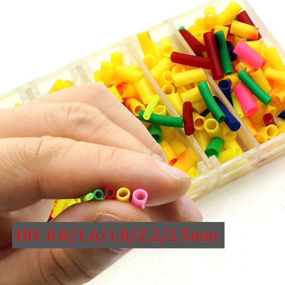 Top 50 Pcs Memancing Mengapung Lengan Mini Memancing Barang Aksesoris Silicone boilie stop Garis Tetap