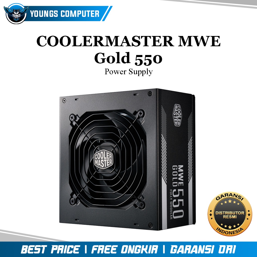 PSU COOLERMASTER MWE GOLD 550 80+ Gold | Power Supply 550W Watt