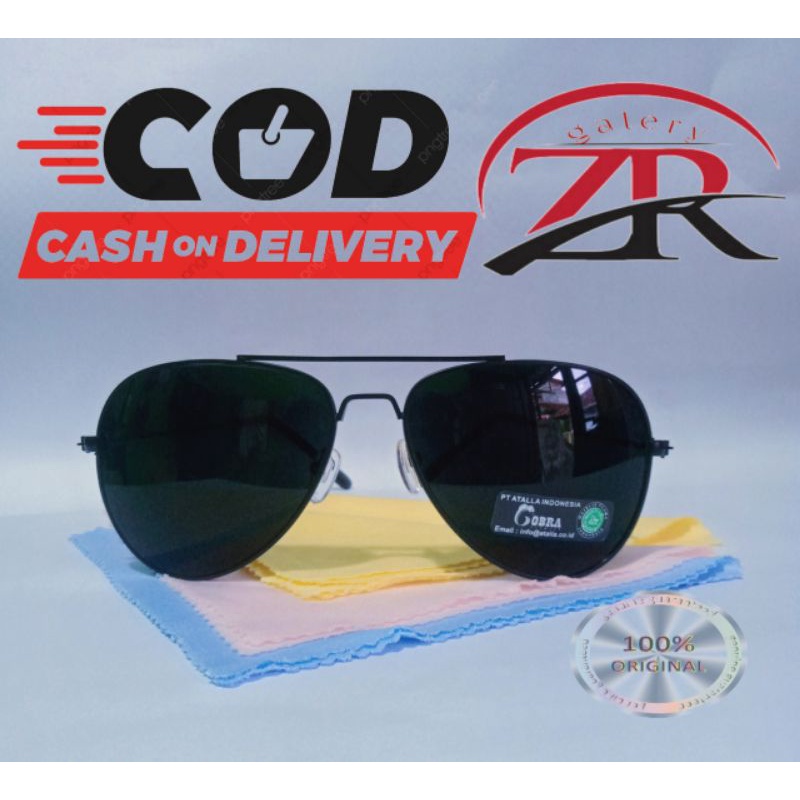 KACAMATA HITAM AVIATOR /KACAMATA BL PRIA WANITA/KACAMATA PILOT LELAKI